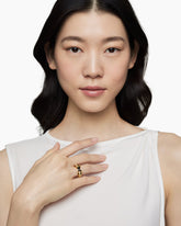 Renaissance® Color Ring in 18K Yellow Gold with Black Onyx, 9.9mm